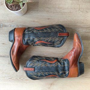 DAN POST Women's Western Boots Leather size 7 Made in the USA